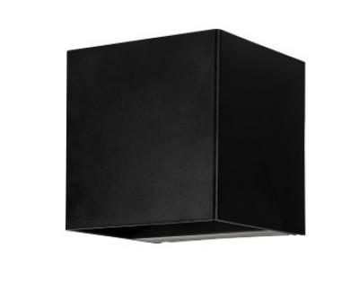 Celes Coastal Polycarbonate Black Square Up & Down Wall Light